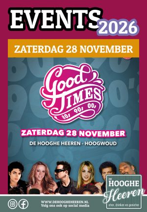 Good Times – Het ultieme 80’s, 90’s & 00’s feest